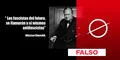 Es falso que Winston Churchill dijo: “Los fascistas del futuro se llamarán a sí mismos antifascistas”