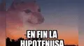 ¿Qué significa la frase “En fin, la hipotenusa” y en qué situaciones suele utilizarse?