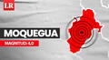 Temblor de magnitud 4,0 remeció Moquegua hoy, según IGP