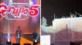 Familia sube a la azotea de su casa para ver concierto gratis del Grupo 5 y Christian Yaipén les manda saludos: “Zona VIP”