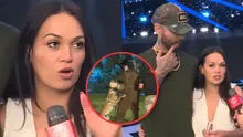 Angie Arizaga hizo fuerte reclamo a Peter Fajardo por reto extremo a Jota Benz: "Escúchame, tenemos un hijo"