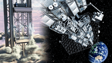Científicos desarrollarán un ascensor espacial para 2050 que nos llevará a Marte en 40 días