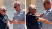 Raúl Romero conmueve al sorprender a un abuelito de 80 años que se dedica a vender libros: "Hoy se cumplió un sueño"