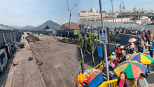 Desalojan a comerciantes del puente Balta en el Cercado de Lima tras intervención de la MML