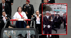 Gritan "corrupta" a Dina Boluarte en Desfile Militar y ella responde: "Tu mamá"
