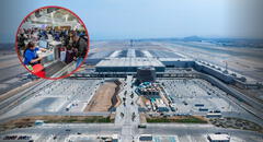 ¿Cuántos aeropuertos caben en el Nuevo Aeropuerto Jorge Chávez, que triplica el tamaño de su predecesor y mide casi como Miraflores?