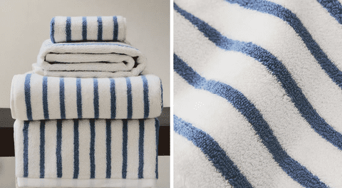 ¿Por qué las toallas tienen rayas? Expertos en textiles explican su función y beneficios desconocidos