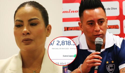 Pamela López anunció una nueva denuncia en contra de Cueva por violencia económica.