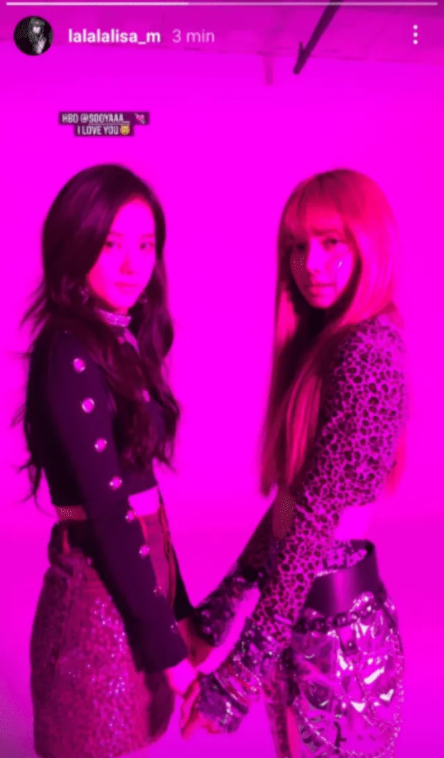 Saludo de cumpleaños de Lisa a Jisoo de BLACKPINK. Foto: captura/Instagram Saludo de cumpleaños de Lisa a Jisoo de BLACKPINK. Foto: captura/Instagram