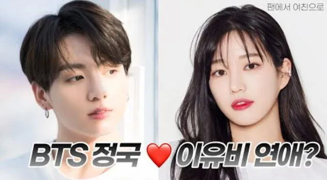 Jungkook y Lee Yoo Bi: video se había viralizado en foros coreanos. Foto: YouTube Jungkook y Lee Yoo Bi: video se había viralizado en foros coreanos. Foto: YouTube