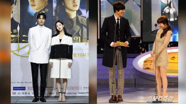 Talla de Lee Min Ho en comparación a otras actrices. Talla de Lee Min Ho en comparación a otras actrices.
