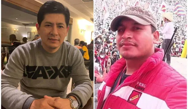 Fray Vásquez, sobrino de Pedro Castillo, y Zamir Villaverde formarían parte de la presunta organización criminal que operaría desde Palacio. Foto: composición de La República
