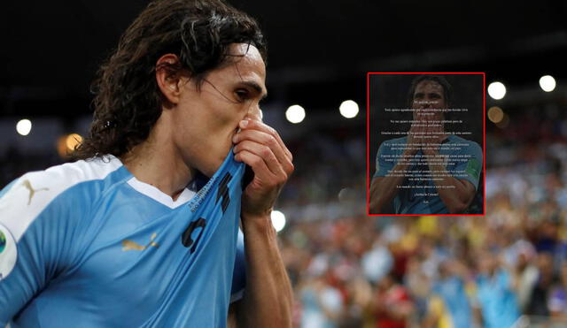Cavani juega actualmente en Boca Juniors. Foto: Antonio Lacerda Cavani juega actualmente en Boca Juniors. Foto: Antonio Lacerda