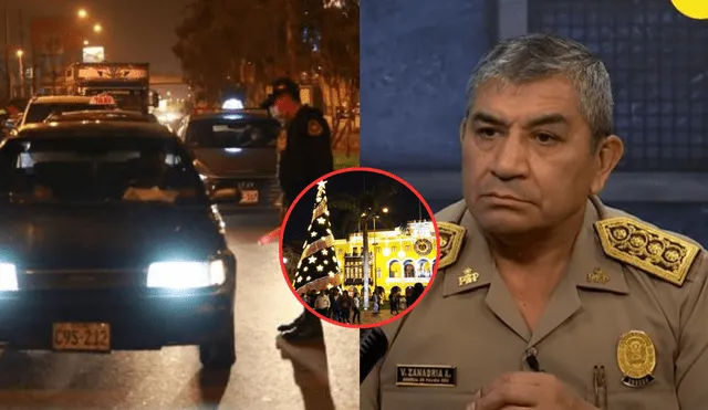 El general de la PNP descartó toque de queda durante Navidad y Año Nuevo en Lima y Callao a pesar del estado de emergencia. Foto: Composición LR El general de la PNP descartó toque de queda durante Navidad y Año Nuevo en Lima y Callao a pesar del estado de emergencia. Foto: Composición LR
