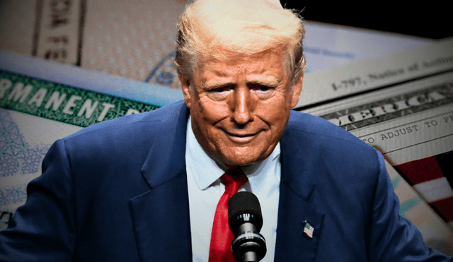 Donald Trump podría facilitar la deportación de residentes con Green Card en Estados Unidos. Foto: composición LR/AFP Donald Trump podría facilitar la deportación de residentes con Green Card en Estados Unidos. Foto: composición LR/AFP