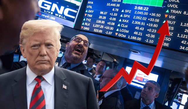 Las bolsas de valores al alza por tregua de Trump. Foto: composición LR Las bolsas de valores al alza por tregua de Trump. Foto: composición LR