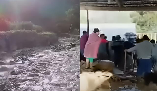 Un huaico generó la muerte de una persona que fue arrastrada por agua y lodo. Además, se presencia gran congestión vehicular. Foto: Composición LR/Captura de pantalla de Youtube Un huaico generó la muerte de una persona que fue arrastrada por agua y lodo. Además, se presencia gran congestión vehicular. Foto: Composición LR/Captura de pantalla de Youtube