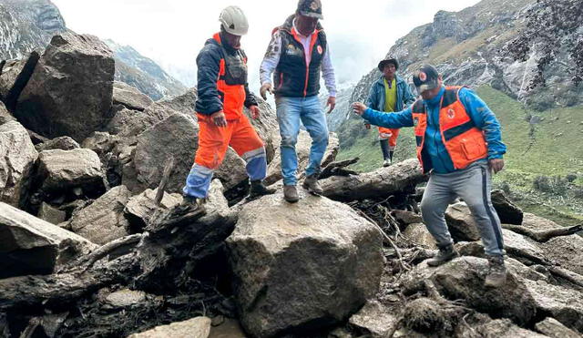 Los dos menores de edad fallecieron en el centro poblado de Paria Wilcahuain. Foto: COER Áncash Los dos menores de edad fallecieron en el centro poblado de Paria Wilcahuain. Foto: COER Áncash