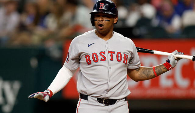 Rafael Devers ocupa la posición de bateador designado desde el inicio de la temporada. Foto: AFP Rafael Devers ocupa la posición de bateador designado desde el inicio de la temporada. Foto: AFP