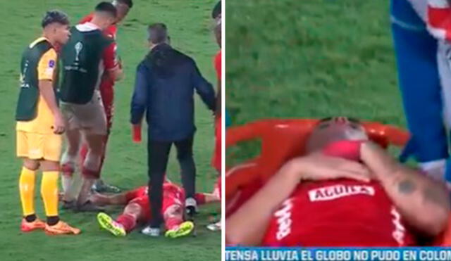 Luis Ramos había ingresado a los 24 minutos del segundo tiempo. Foto: composición de LR/captura de ESPN Luis Ramos había ingresado a los 24 minutos del segundo tiempo. Foto: composición de LR/captura de ESPN
