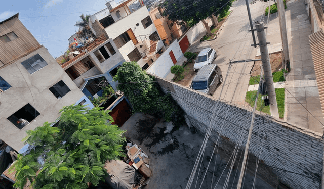 El muro se construyó en el distrito de Surco hace más de 50 años. Foto: Karla Cruz/La República   
