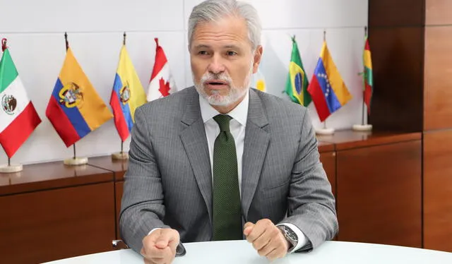Julio Pérez Alvan, presidente de la Asociación de Exportadores (ADEX). Julio Pérez Alvan, presidente de la Asociación de Exportadores (ADEX).