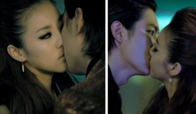 Lee Min Ho y Sandara Park en una escena de "Kiss" (2009). Crédito: captura Lee Min Ho y Sandara Park en una escena de "Kiss" (2009). Crédito: captura
