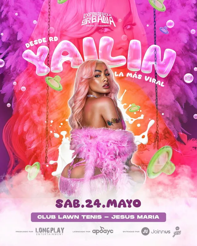 Yailin La Más Viral ofrecerá un concierto en Perú en mayo. Foto: difusión. Yailin La Más Viral ofrecerá un concierto en Perú en mayo. Foto: difusión.